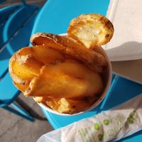 French fries at Falafel Republic in Ashland