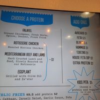 Eggplant was delicious at Falafel Republic in Ashland