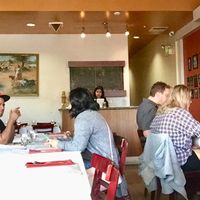 Pleasant dining room space. at Aroma Cuisine of India in Castro Valley