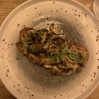 Mushroom toast  at Jaunty Goat - Bridge St in Chester