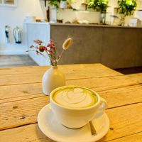 Matcha lattee  at Jaunty Goat - Bridge St in Chester