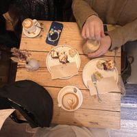 Coffees and cakes  at Jaunty Goat - Bridge St in Chester