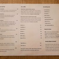 Drinks Menu (July 2025). at Jaunty Goat - Bridge St in Chester