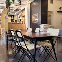 Eat-in space at Chambelland in Paris