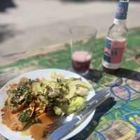 I think the plate should be more served for 10€. But it’s delicious!  at Import Export in Munich