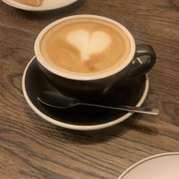 oat latte  at Relax na Wilczej in Warsaw