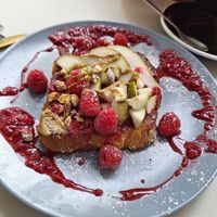 French Toast at Relax na Wilczej in Warsaw