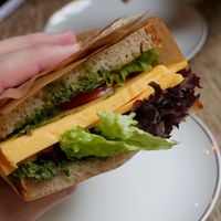 Pesto Sandwich  at Relax na Wilczej in Warsaw