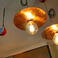 Lamps at Relax na Wilczej in Warsaw