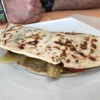 Vegan piadina at Quitapesares Bar in Villena