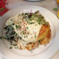 Vegan benedict at KAI in Leicester