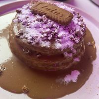 Biscoff vegan pancakes   at KAI in Leicester