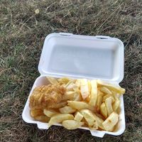 Fisch and chips! at Brockley's Rock in South East London