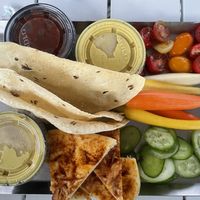 Mumbai Mezze Platter  at Exit Zero Filling Station in Cape May