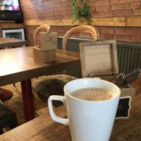 Mug of hot chocolate   at Wellbeing Lounge in Keighley