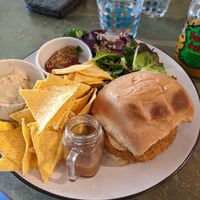 Infinity burger at Wellbeing Lounge in Keighley