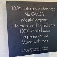100% gluten free kitchen  at Elixir in Mammoth Lakes