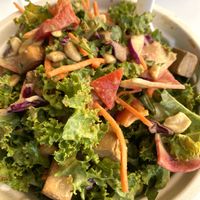 Thai Kale Salad at Elixir in Mammoth Lakes