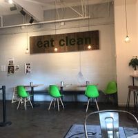 Eat-in Area at Elixir in Mammoth Lakes