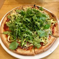 Green Lama Pizza  at Noah's Restaurant in Mainz