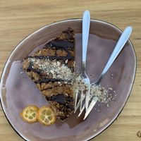 Nussecke at Noah's Restaurant in Mainz