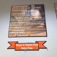 Informação  at Gelateria Crema di Gelato in Lagos