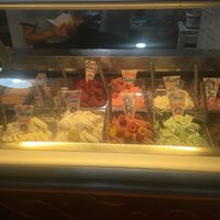All vegan flavours! at Gelateria Crema di Gelato in Lagos