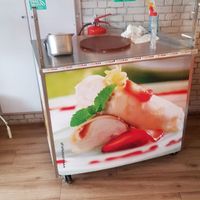 Crepes at Gelateria Crema di Gelato in Lagos