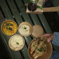 some vegan choises take away  at Co Chin Chin in Zurich