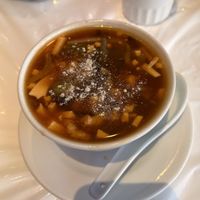 Hot and sour soup   at Lotus Pond Vegetarian Restaurant in Scarborough