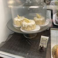 Vegan lemon coconut Bundt cake    at Relish in Provincetown