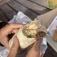 Breakfast burrito   at Plant Power Fast Food in Redlands