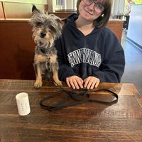 The cuteness is unbearablee  at Plant Power Fast Food in Redlands