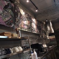 Black board art at Premarché Gelateria in Tokyo