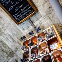 Free toppings. at Premarché Gelateria in Tokyo