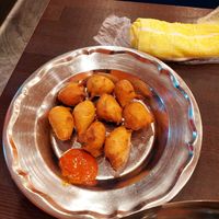 fried potatos at Indus Ray in Kobe