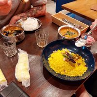 different currys at Indus Ray in Kobe