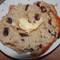 Fruit scone at The Loft in Spalding