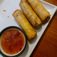 Spring rolls at Mekong in Launceston