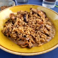 Risotto at Kanela & Garyfallo in Ioannina
