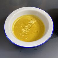 Pumpkin soup at Umami Good Food in Tenerife