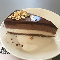 Three chocolate cake at Umami Good Food in Tenerife