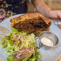 Mushroom "pie" at Umami Good Food in Tenerife