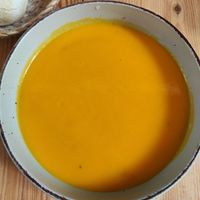 Pumpkin soup at Umami Good Food in Tenerife