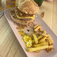 Burger at Umami Good Food in Tenerife