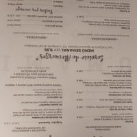 Carta de desayunos y almuerzos. Los quiero probar todos!! at Umami Good Food in Tenerife