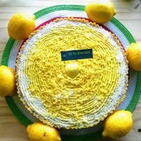 Lemon pie vegano at Naturally Alimentando tu Vida in Pilar