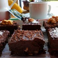 Brownie vegano at Naturally Alimentando tu Vida in Pilar