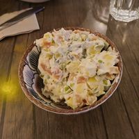 vegan russian salad at SunMoon - Solunska in Sofia