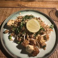 Special vegan pad Thai   at Kahuna in Newquay